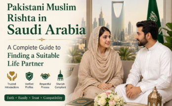 # Pakistani Muslim Rishta in Saudi Arabia: A Complete Guide to Finding a Suitable Life Partner Finding a suitable life partner is an important decision, especially for Pakistani Muslims living in Saudi Arabia. Many Pakistani families in Riyadh, Jeddah, Dammam, Al Khobar, Madinah, and other cities prefer a partner who understands their Islamic values, Pakistani culture, family traditions, and lifestyle in the Gulf. A **Pakistani Muslim rishta in Saudi Arabia** can be found through family networks, trusted community contacts, matrimonial platforms, and carefully managed introductions. However, the goal should not simply be to find someone quickly. The right approach is to find a compatible person whose values, expectations, family background, and future plans are reasonably aligned. ## Why Pakistani Families Look for Rishtas in Saudi Arabia Saudi Arabia has a large Pakistani community, including professionals, business owners, students, and families who have lived there for many years. Because of this established community, Pakistani families often prefer to consider rishtas within the community. A Pakistani Muslim family may look for qualities such as good character, religious values, education, financial responsibility, family background, and compatibility. For families living abroad, another important consideration is whether both individuals understand the practical realities of married life in Saudi Arabia or Pakistan. Discussing these matters early can prevent misunderstandings later. ## How to Find a Pakistani Muslim Rishta in Saudi Arabia There are several respectful ways to begin the search. ### 1. Family and Community References Family introductions remain one of the most trusted methods. Parents, relatives, family friends, and respected community members may know suitable families. The advantage is that both families may already have some background information about each other. Nevertheless, families should still verify important details independently rather than relying entirely on a recommendation. ### 2. Pakistani Community Networks Pakistani communities in major Saudi cities can be useful for meeting families with similar cultural backgrounds. Local community contacts, social gatherings, and trusted personal networks may help families identify potential matches. Privacy should always be respected. Personal photographs, phone numbers, and family information should not be shared publicly without permission. ### 3. Online Matrimonial Platforms Online matrimonial services can make the search more convenient, particularly for Pakistanis living away from their hometowns. Profiles can help families understand basic information such as age, education, profession, location, and marital preferences. However, an online profile should be considered only a starting point. Identity, marital status, employment claims, and family information should be verified before making serious commitments. ## What to Look for in a Suitable Rishta A good rishta is about more than education, appearance, profession, or financial status. Compatibility can be much more important for a successful marriage. Consider discussing the following areas: * Religious values and expectations * Education and professional goals * Personality and communication style * Expectations about living arrangements * Plans regarding Saudi Arabia or Pakistan * Financial responsibilities * Expectations regarding both families * Future plans for children * Lifestyle preferences * Previous marriage, if applicable These conversations should take place respectfully and, where appropriate, with family involvement. ## Questions Families Should Discuss Before Marriage Before moving forward, both sides should have a clear understanding of practical expectations. For example, if one person plans to continue working after marriage, this should be discussed openly. Similarly, couples should discuss whether they intend to live independently or with parents. If one partner expects to remain in Saudi Arabia while the other prefers to return to Pakistan, this can become a major issue if it is not discussed beforehand. It is also sensible to discuss financial responsibilities, accommodation, employment, and plans for children. Clear communication before marriage can reduce the possibility of serious disagreements later. ## Verify Important Information One of the most important steps in finding a rishta online or through distant family connections is verification. Families should confirm basic identity information and ask appropriate questions about education, employment, marital status, and family circumstances. References from trusted people can also be helpful. Do not send money to someone simply because they claim to be a potential match. Be particularly cautious if a person quickly asks for financial assistance, expensive gifts, immigration expenses, or other payments. A genuine marriage proposal should allow reasonable time for families to communicate and verify information. ## Understanding Marriage Formalities in Saudi Arabia Marriage documentation can involve legal and administrative requirements, particularly when nationality and residency situations are different. Saudi Arabia's Ministry of Justice lists requirements for a marriage contract that include the appearance of the bride, groom, and bride's guardian with identification documents, witnesses with identification, premarital medical reports from an accredited hospital, the bride's explicit consent, and agreement on the dowry. Specific circumstances can require additional documents. Saudi personal-status regulations also address marriage contracts, documentation, consent, and other family-law matters. Because requirements can depend on the circumstances and may change, couples should confirm the latest requirements with the relevant Saudi authorities before making arrangements. For Pakistani citizens, it can also be important to understand any Pakistani documentation or registration requirements that may apply to their particular situation. ## Red Flags to Watch For Whether a rishta is found through family contacts or online, certain warning signs should not be ignored. Be careful when someone: * Refuses reasonable identity verification * Gives inconsistent information * Pressures you to make a quick decision * Avoids family involvement without a clear reason * Requests money or financial assistance * Makes unrealistic promises * Hides important information about previous marriage or employment * Becomes aggressive when you ask normal questions A healthy marriage discussion should allow both sides to ask questions without pressure. ## How to Make the Rishta Process More Successful Families can make the process easier by creating a clear set of priorities before beginning the search. Instead of looking for a "perfect" person, identify the qualities that are genuinely important. For example, religious commitment, honesty, emotional maturity, education, and compatibility may be more meaningful than superficial criteria. It is also helpful to keep communication respectful and organized. Once a serious proposal develops, families can arrange a formal introduction and gradually discuss important matters. Most importantly, avoid making a final decision based only on photographs or online conversations. A marriage is a long-term relationship, so compatibility and character deserve careful consideration. ## Final Thoughts Finding a **Pakistani Muslim rishta in Saudi Arabia** can become easier when families combine traditional introductions with responsible modern methods. Family references, Pakistani community networks, and online matrimonial services can all be useful when they are approached carefully. The most important principles are **compatibility, honesty, verification, mutual respect, and clear communication**. Take sufficient time to understand the person and family before making a commitment, and verify legal and documentation requirements through official sources.
